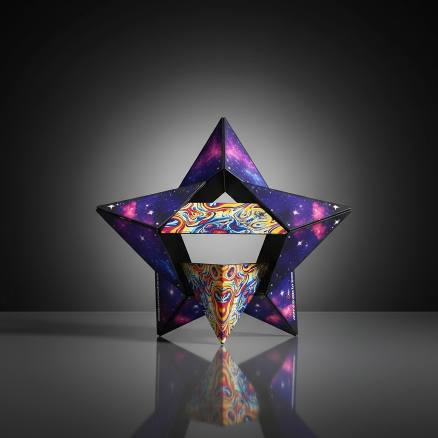 Magic Cube Shape Shifting Puzzle Box