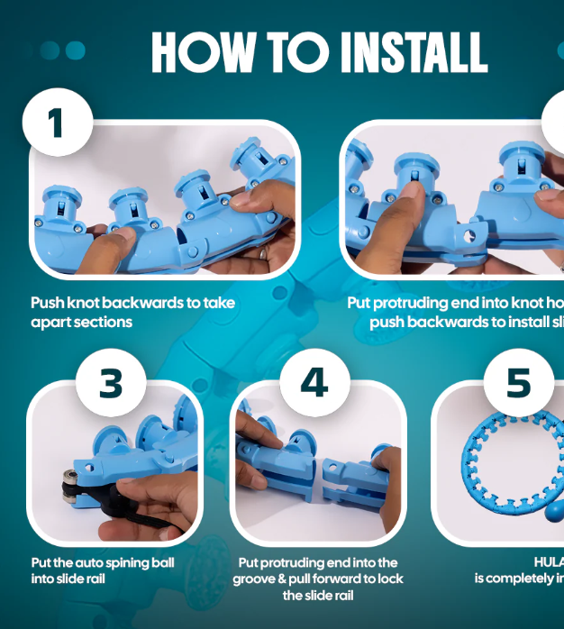 Smart Weighted Hula Hoop for Adults Weight Loss with Counter