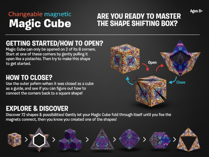 Magic Cube Shape Shifting Puzzle Box