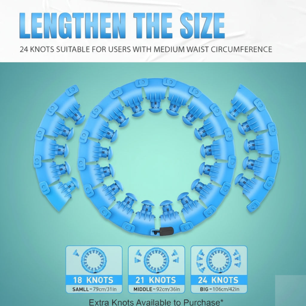 Smart Weighted Hula Hoop for Adults Weight Loss with Counter