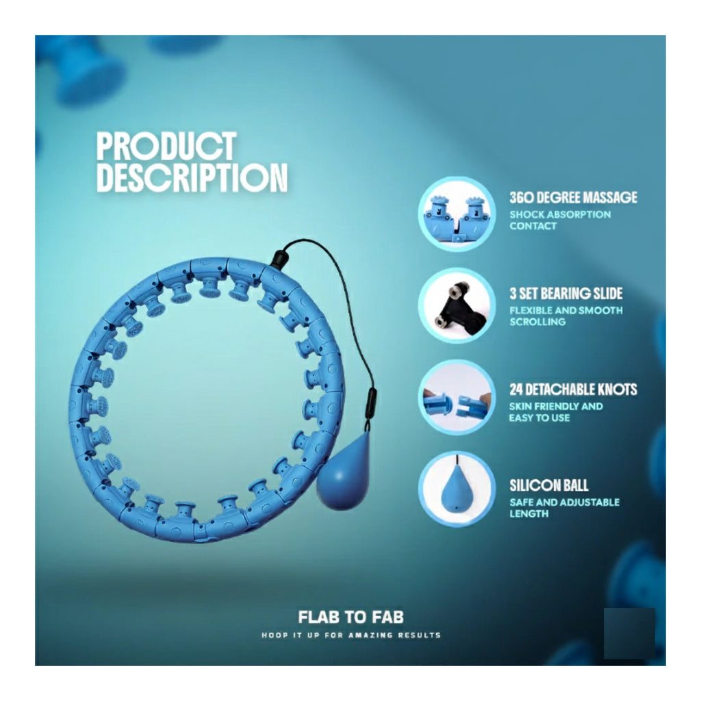 Smart Weighted Hula Hoop for Adults Weight Loss with Counter